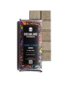 Cookies & Cream Psilocybin Chocolate Bar – 3000MG
