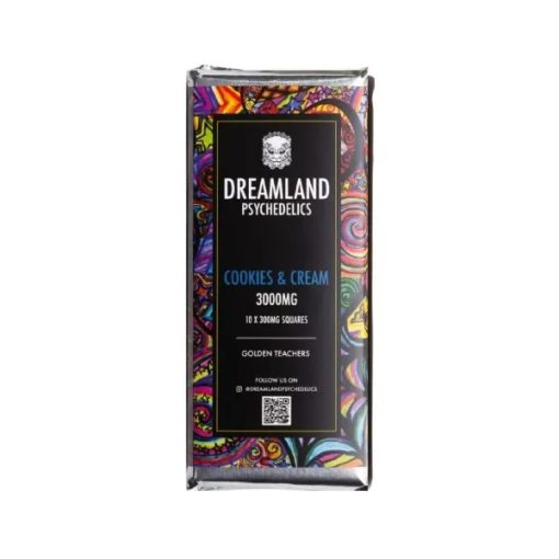 Cookies & Cream Psilocybin Chocolate Bar – 3000MG - Image 3