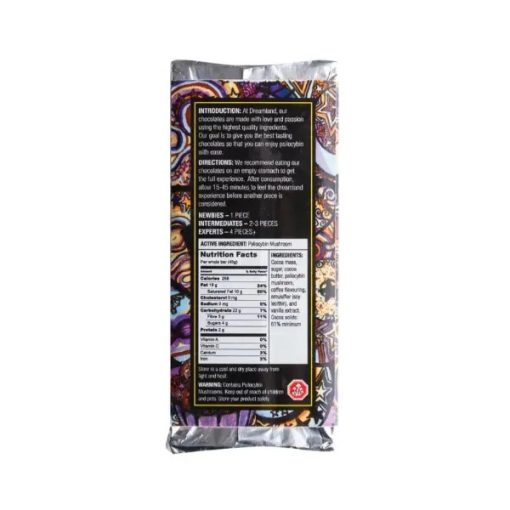 Dark Psilocybin Chocolate Bar – 3000MG - Image 3